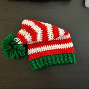 Crochet baby Elf Hat